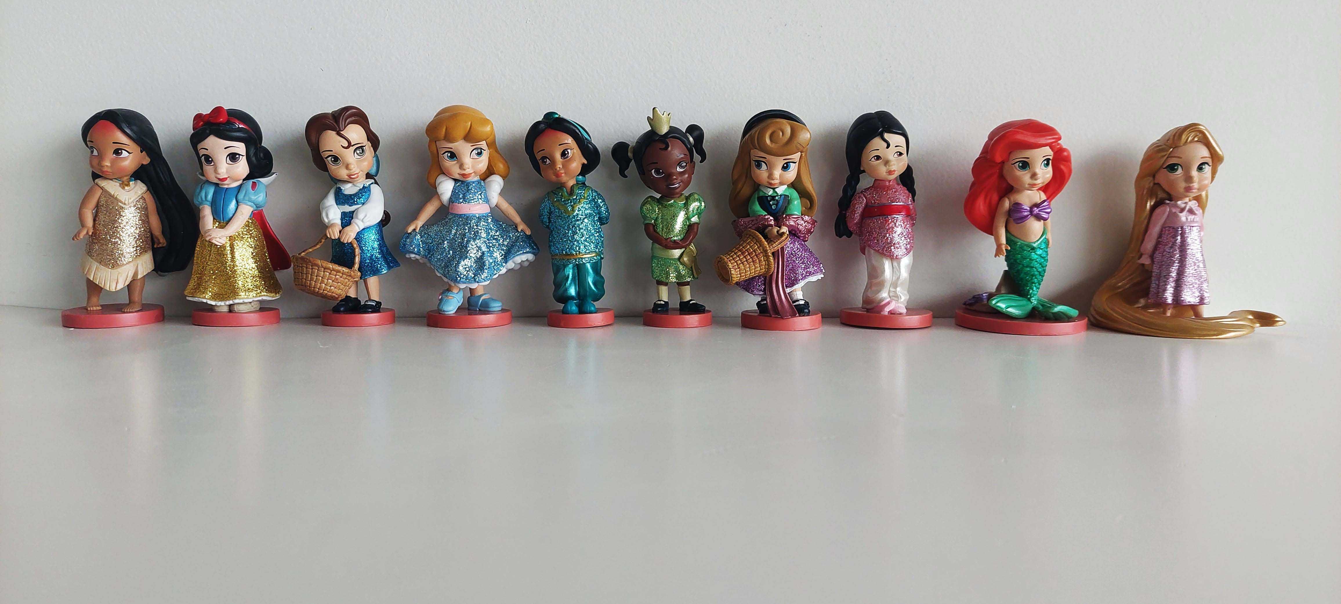 Conjunto de 10 figuras colecionáveis Princesas da Disney