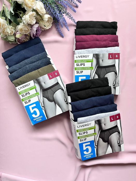 Чоловічі труси, сліпи, брифи від livergy S, M, L, XL