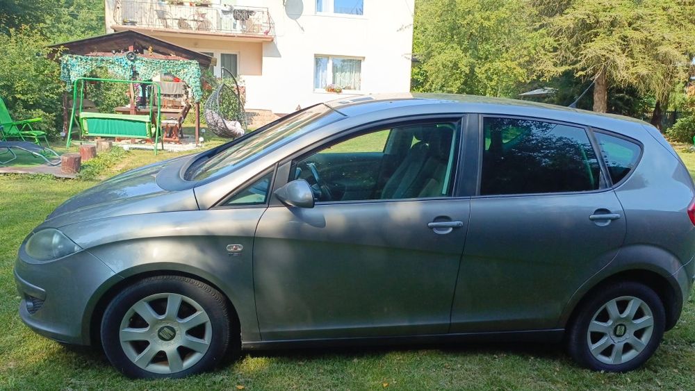 SEAT ALTEA 2.0 BENZYNA 150 KM, 2005r. Zadbany, mały przebieg !!!