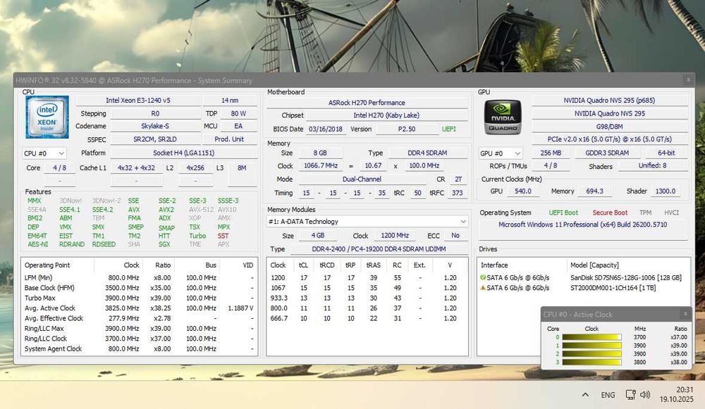 i7 (Skylake),ASRock H270 Wifi  5Gz,16Gb ddr4,600W БЖ