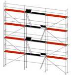 Rusztowanie budowlane P70 typu Plettac 93m2 darmowa dostawa