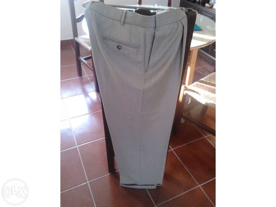 Fato 100% pura lã verão Beje