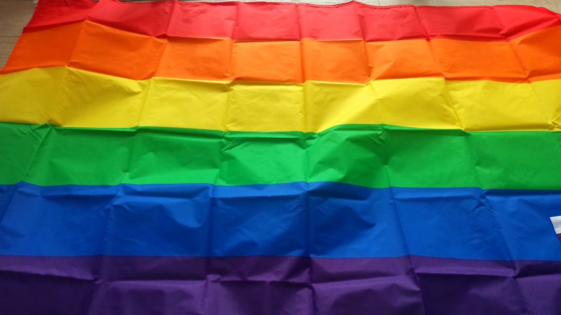 Огромный флаг радуга прапор LGBT pride радужный флаг ЛГБТ гобелен