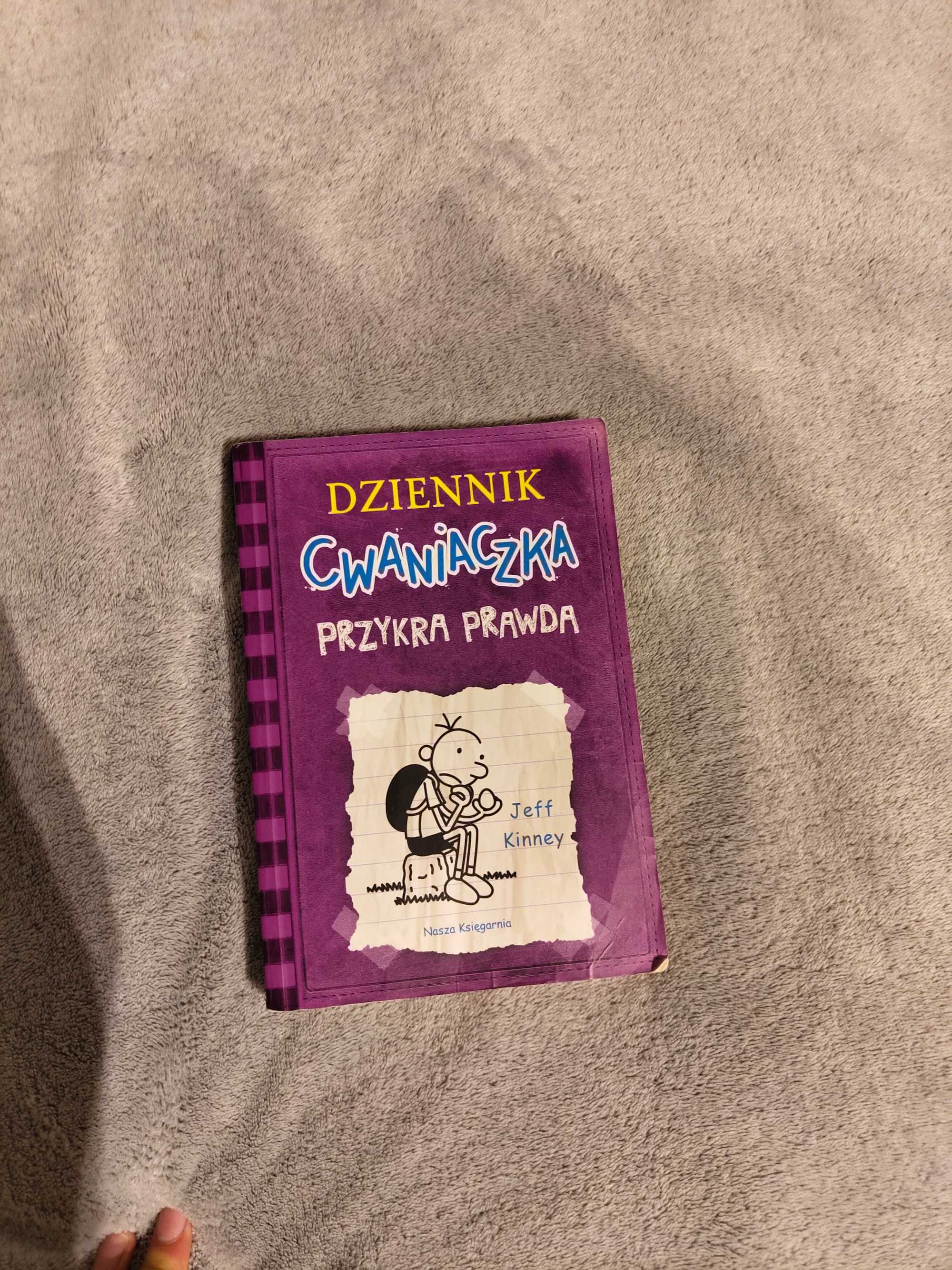 Książka "Dzienniczek Cwaniaczka"Tom 5: Przykra prawda.