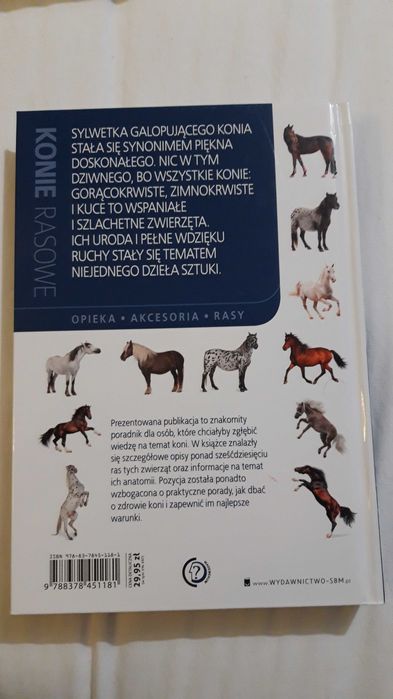 Książka Konie rasowe. Opieka, akcesoria, rasy - Justyna Felgenau