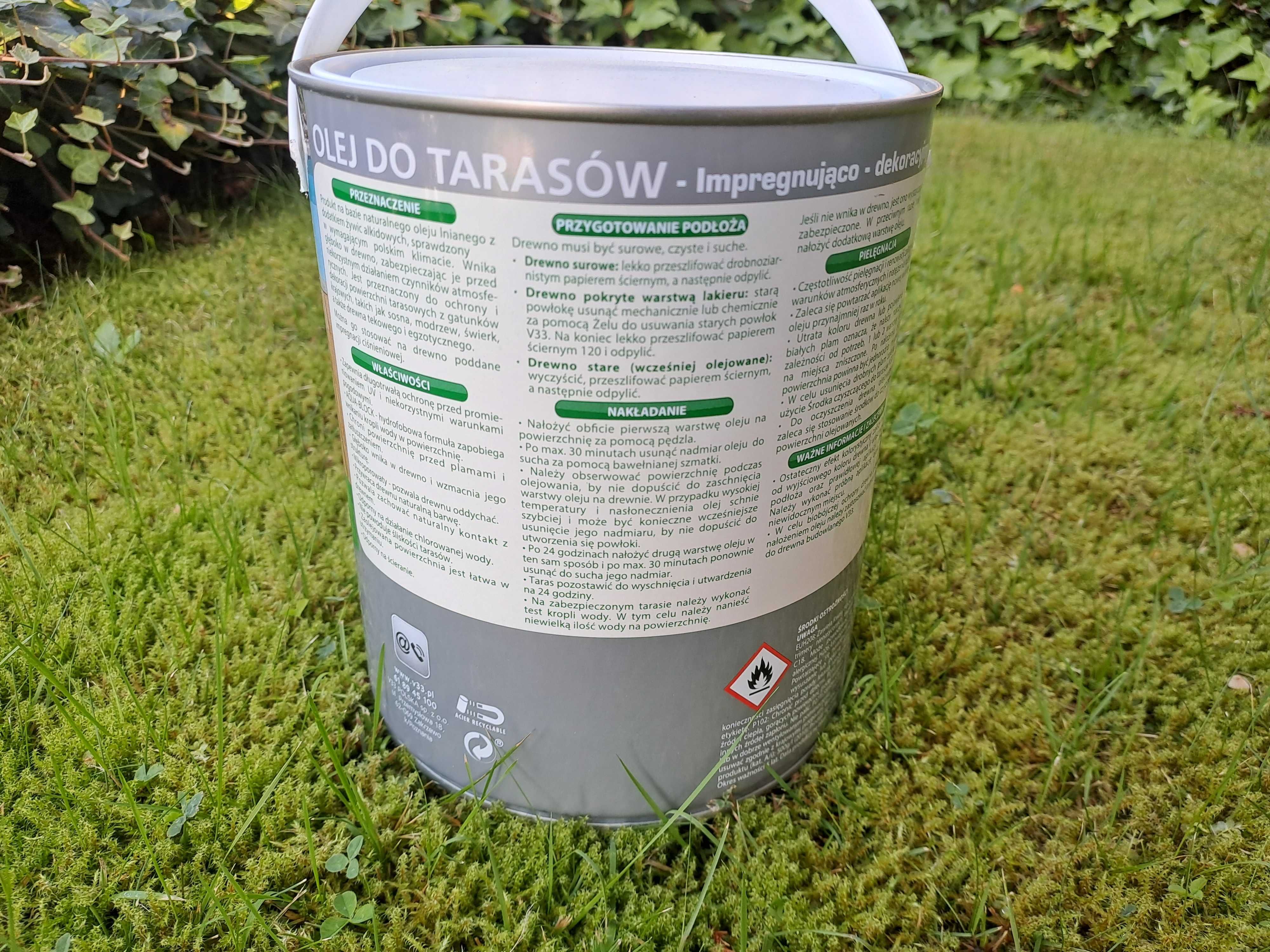 Olej do tarasów Polski Klimat 2.5 l palisander V33
