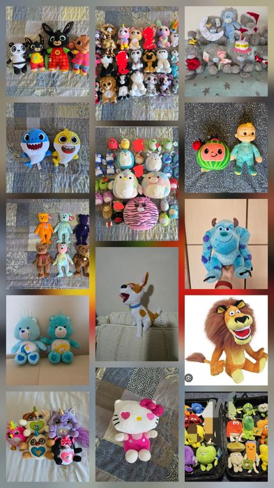 М'які іграшки різні від 50 грн