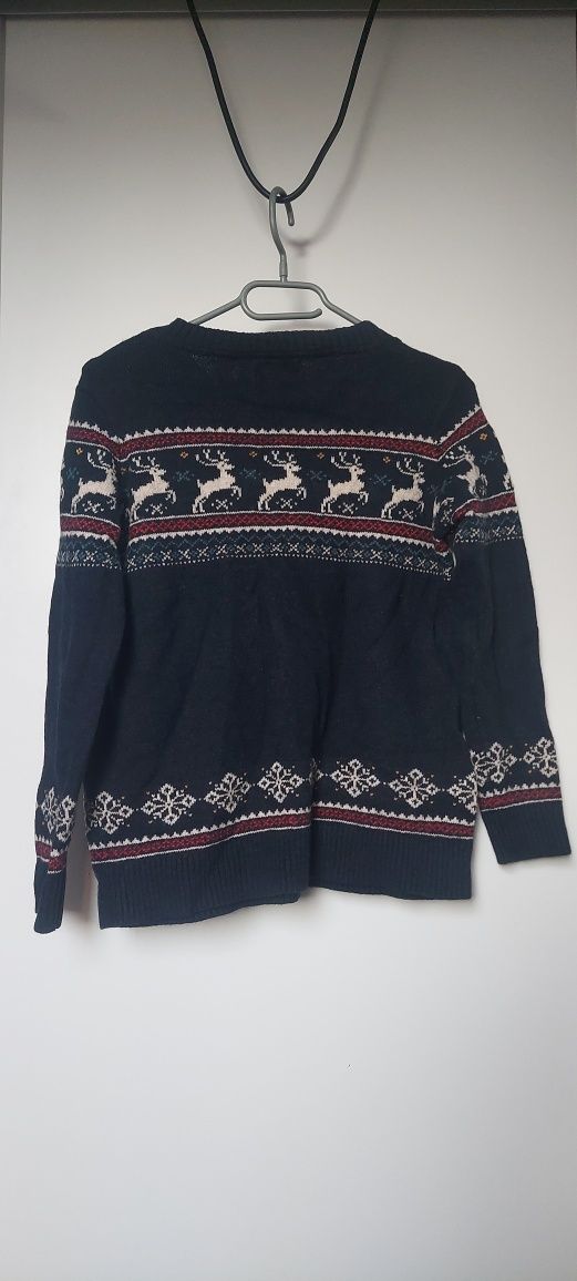 Sweter świąteczny męski