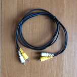 Kabel 1,40 m audio video 2xcinch / 2x cinch , przewód