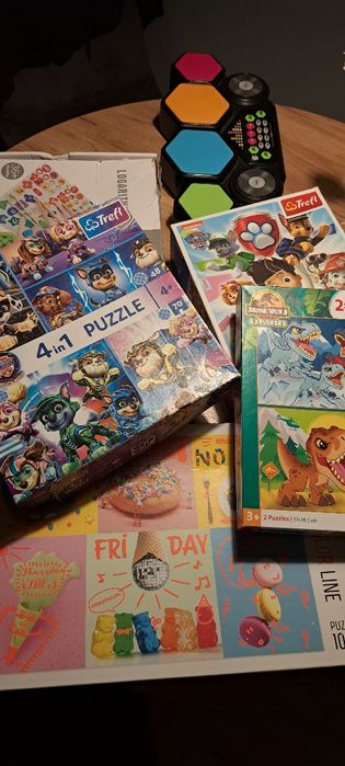 Zamienię na czekoladę z orzechami puzzle