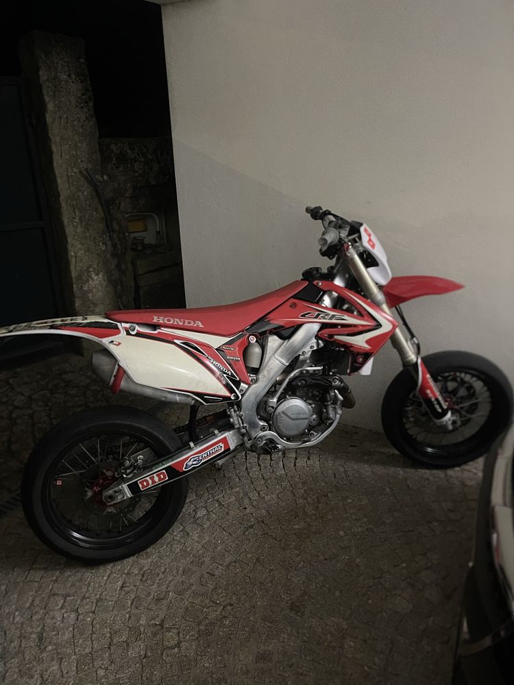 Honda CRF 450r 2009 supermotard matriculada
