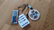 RBG LED 3 metry sterowanie pilot lub Bluetooth