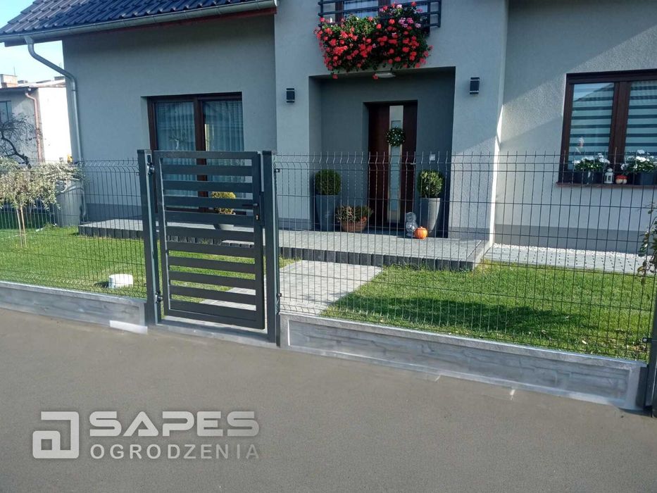 Ogrodzenia metalowe, Bramy Furtki Palisady, Panele - Transport, Montaż