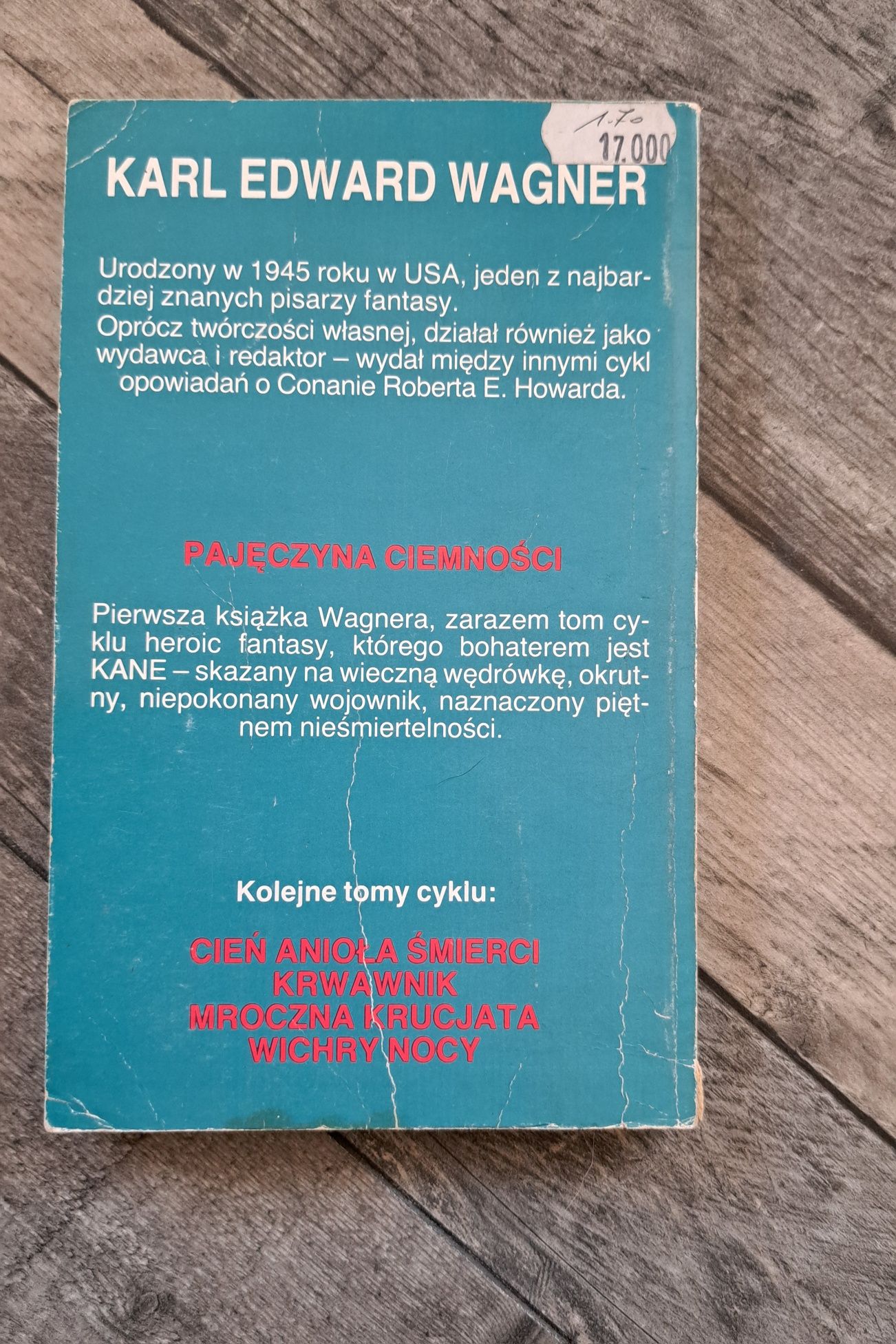 Karl Edward Wagner - Pajęczyna Ciemności (Kane)