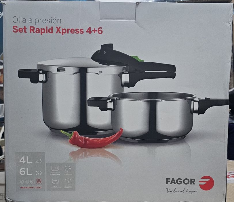 Fagor Panela Super Rápida Rapid 4-6L Inox 18/10