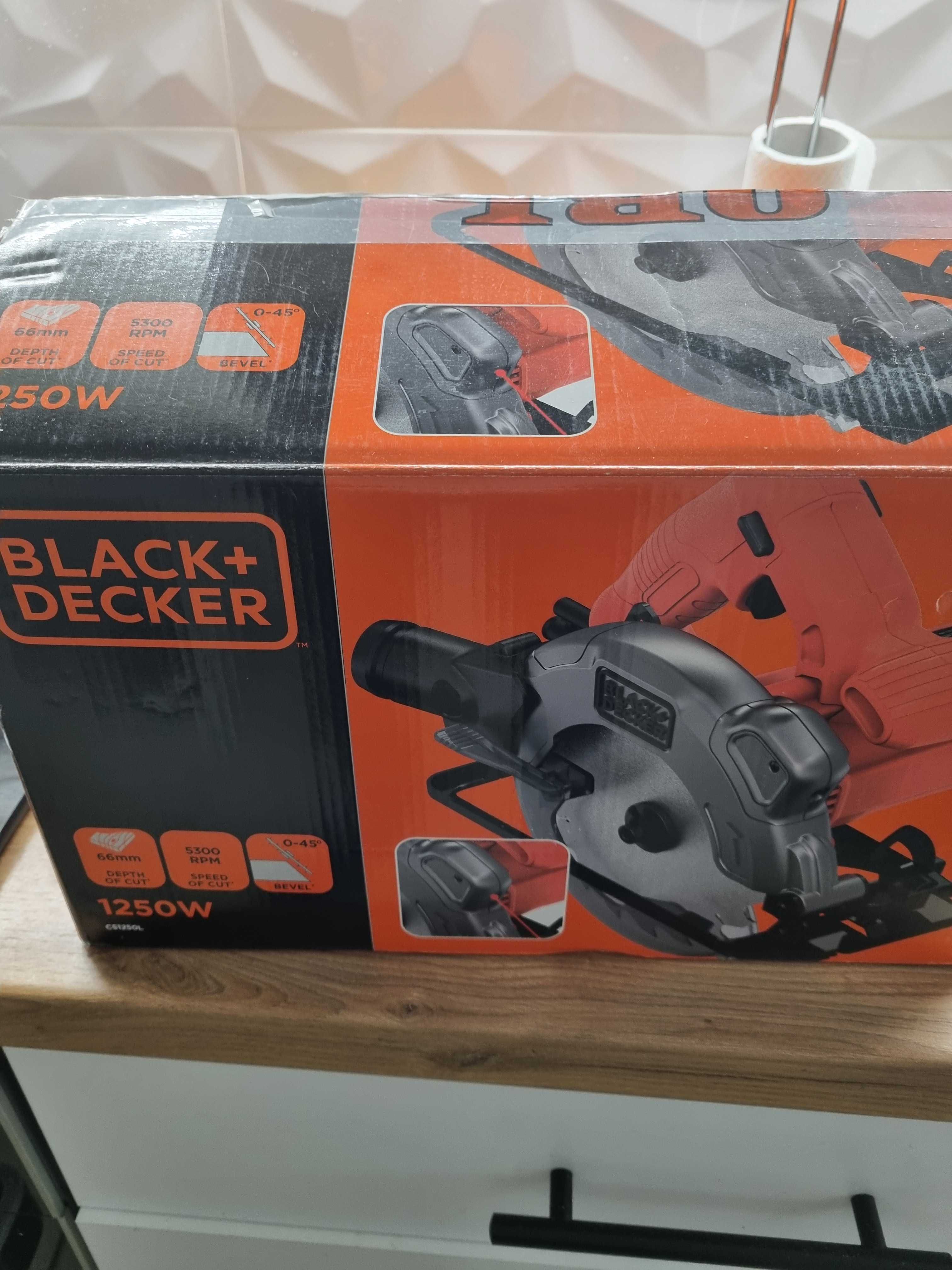 Piła tarczowa Black & Decker 1250 W