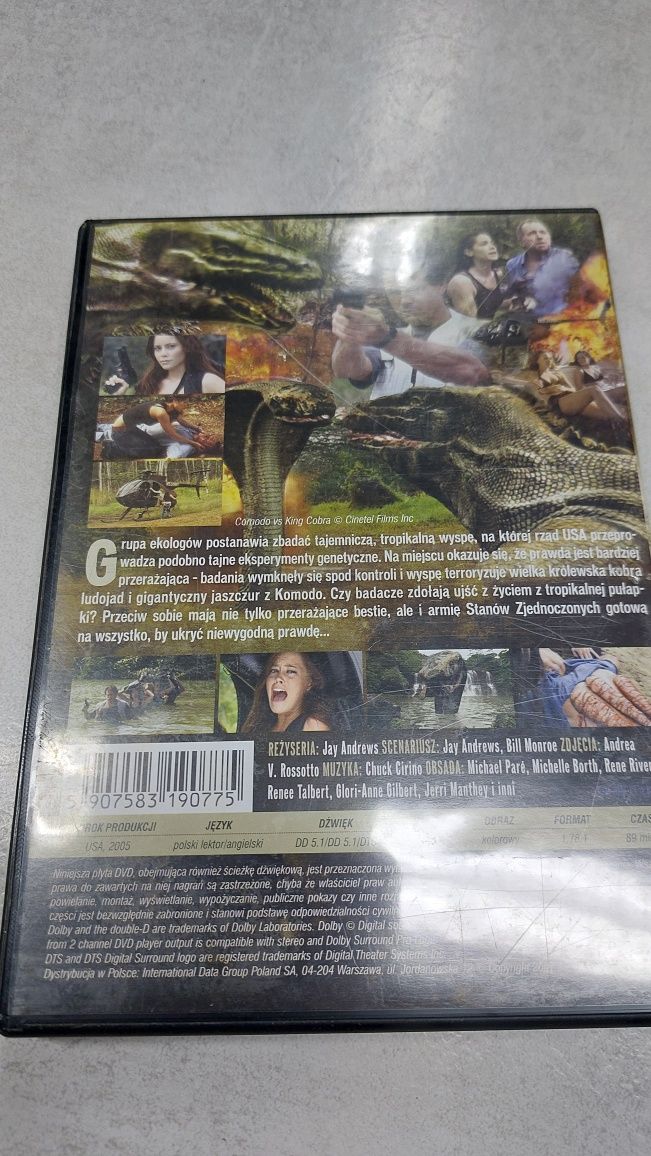 Komodo kontra kobra. Dvd