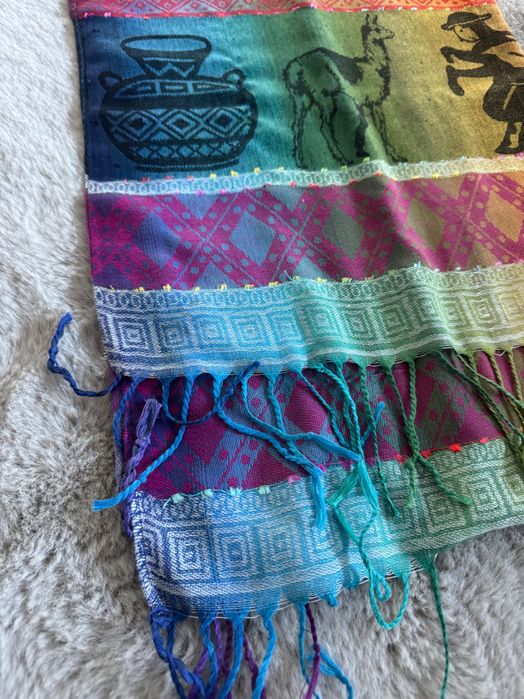 Lenço (comprado no Peru)