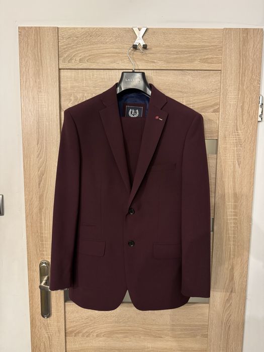 Garnitur Burgundowy Lavard