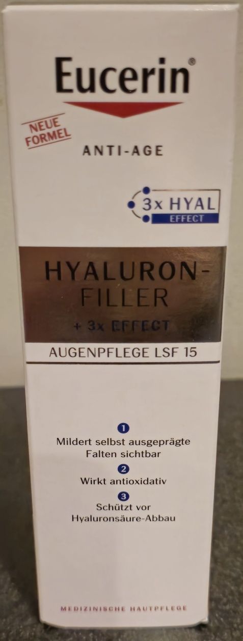 Eucerin Hyaluron-Filler krem pod oczy 15 ml