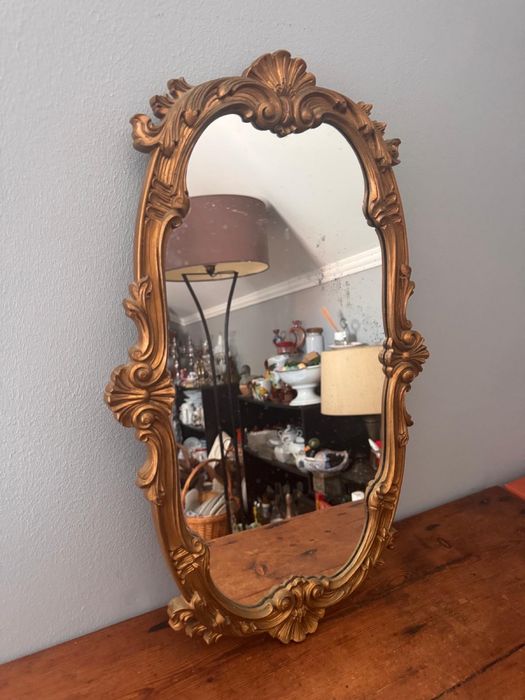vintage Espelho Antigo Estilo Barroco dec 50