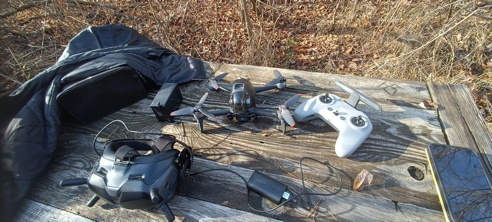 DJI FPV COMBO использовался для учений