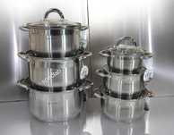 Zestaw garnkow EDELHOFF EH-9099 Gaz, indukcja, halogen, ceramika