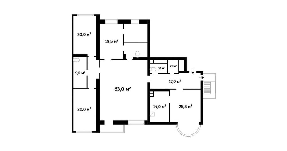 Продаж пентхаусу Круглоуніверситетська 3-5