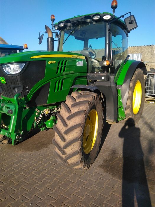 John Deere 6130r miękka oś, nowe opony