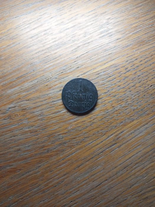 Moneta 1 fenig 1923r WMG