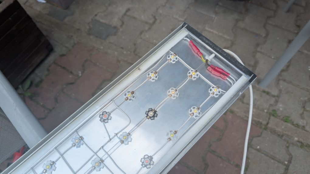Lampa LED do akwarium 110cm biało niebieska dla roślin