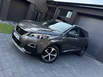 Peugeot 5008 2.0HDI 150KM GT Line 7osobowy Full LED Zarejestrowany Czarny Dach Kame