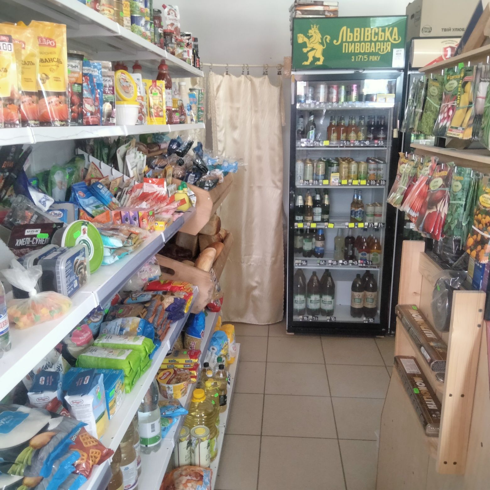 Готовий бізнес продуктового магазину