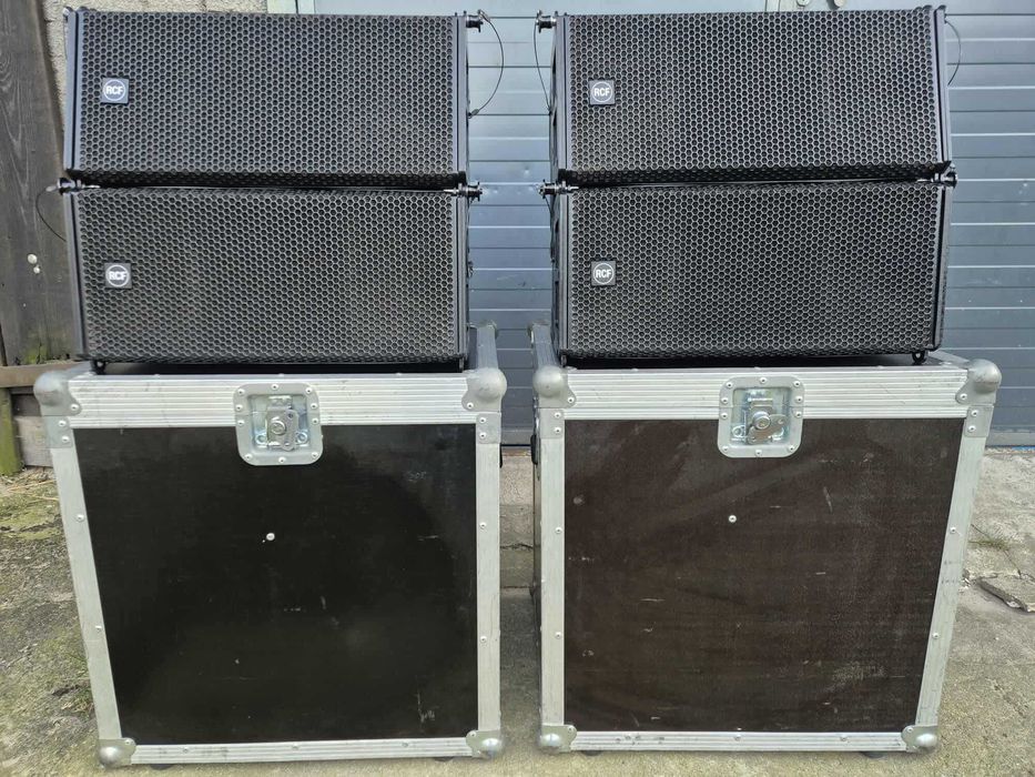 4x RCF HDL6-A system liniowy + case