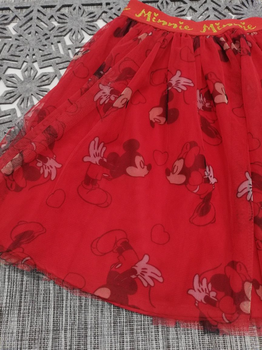 Spódniczka tiul Myszka Mickey i Minnie r. 128