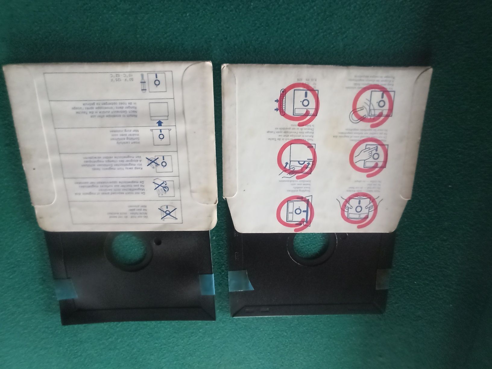 Dyskietki 5,25  Commodore, test/demo diskette model 1551/1541