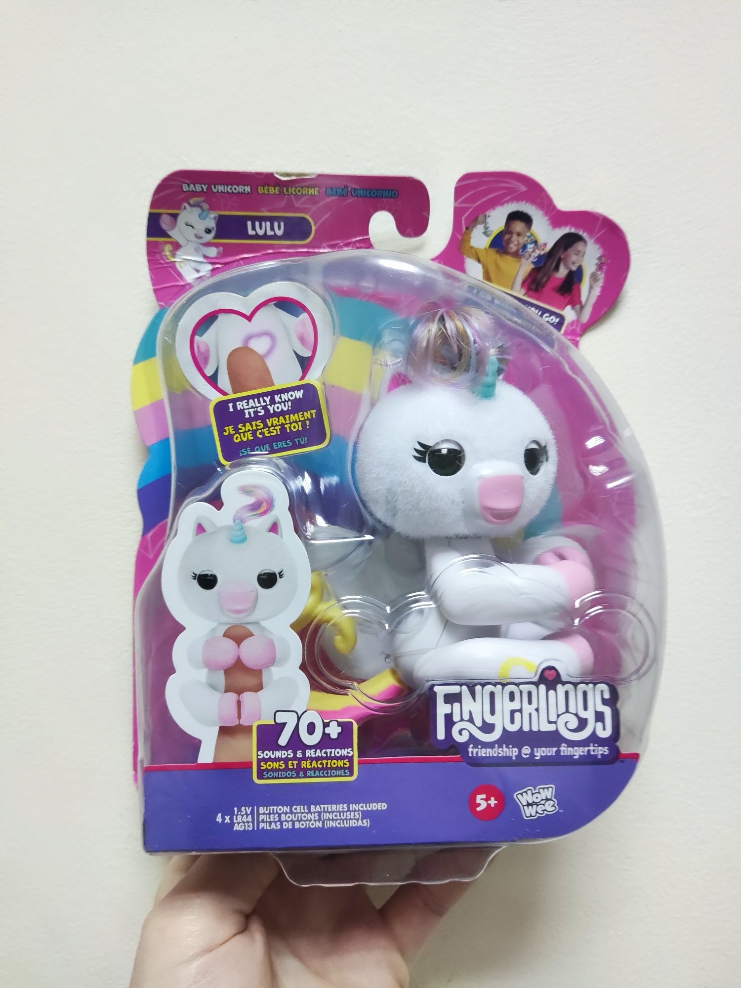 Інтерактивна іграшка Fingerlings Єдиноріг Лілу