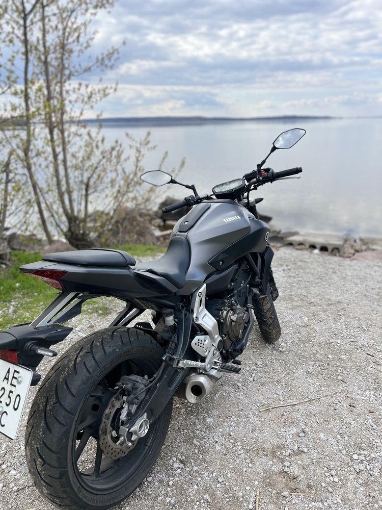Yamaha MT07 2020 года