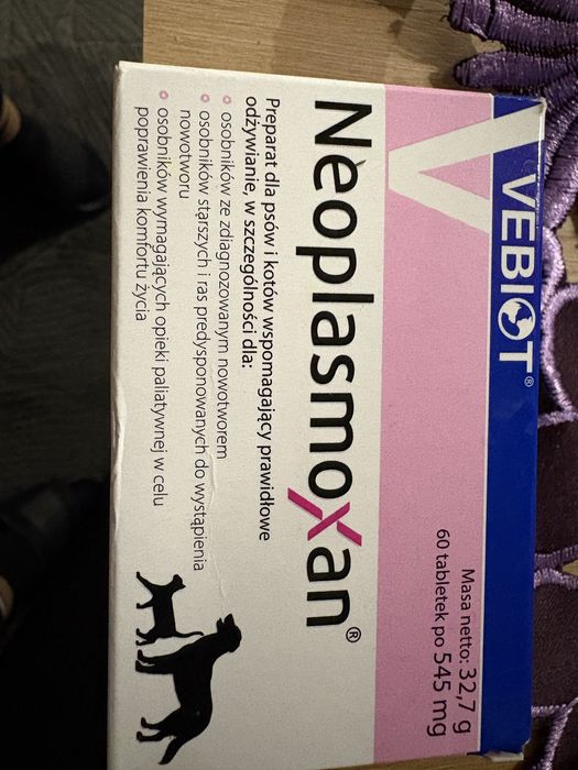 Tabletki Neoplasmoxan dla psow i kotow