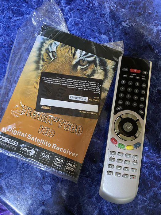 Супутниковий ресивер Tiger T600 HD (як новий)