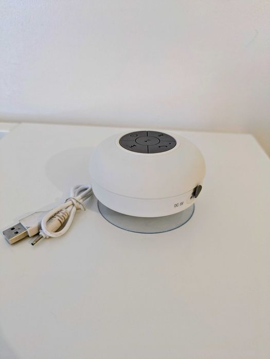 Coluna Bluetooth para Chuveiro com Ventosa