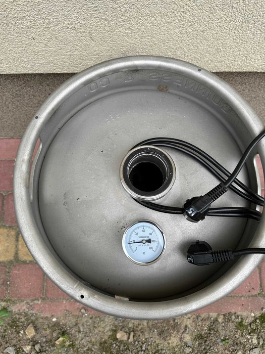 Destylator z Buforem wzmacniającym Aabratek abratek keg 50L wziernik