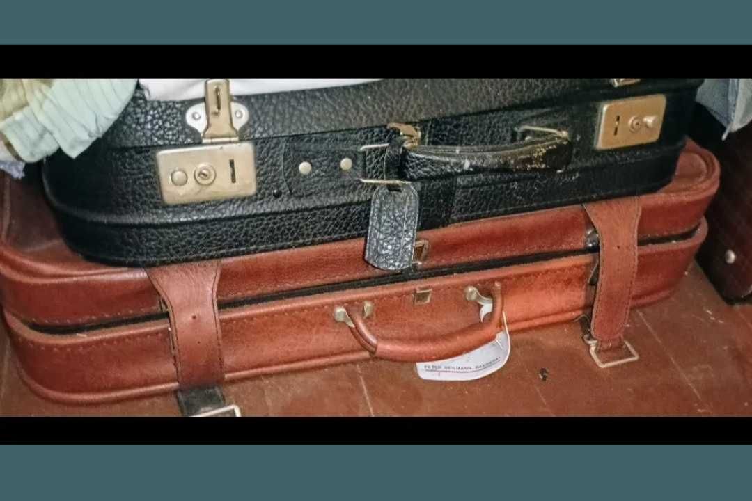Stare walizki kufry PRL