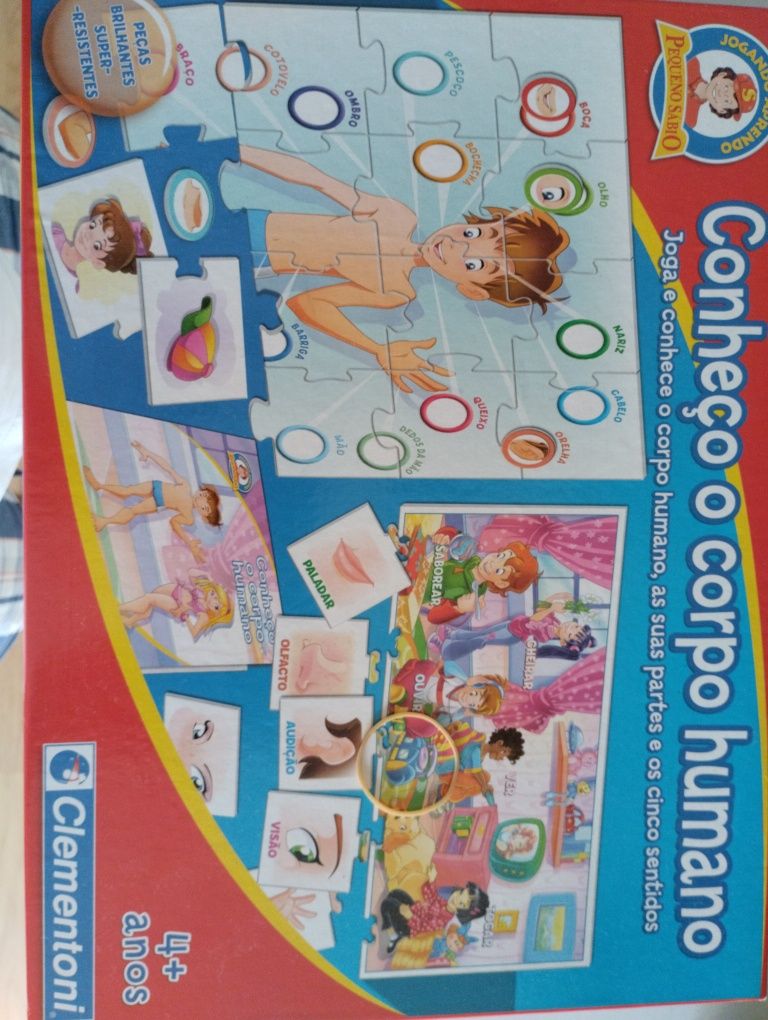 Puzzle do corpo humano