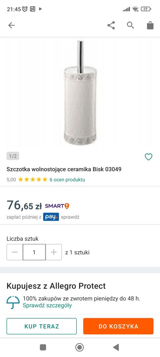 Akcesoria łazienkowe