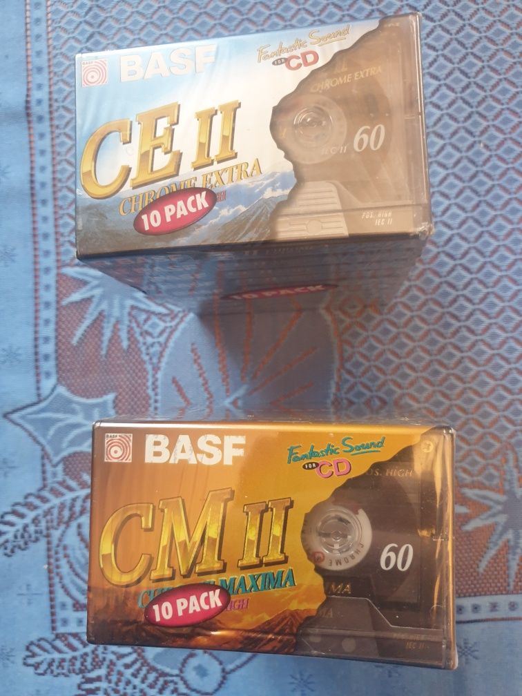 BASF CE II, CM II Chrome Extra, Maxima 60, 10 Pack folia