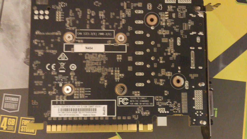 Zotac Gtx 1050ti 4gb 128bit