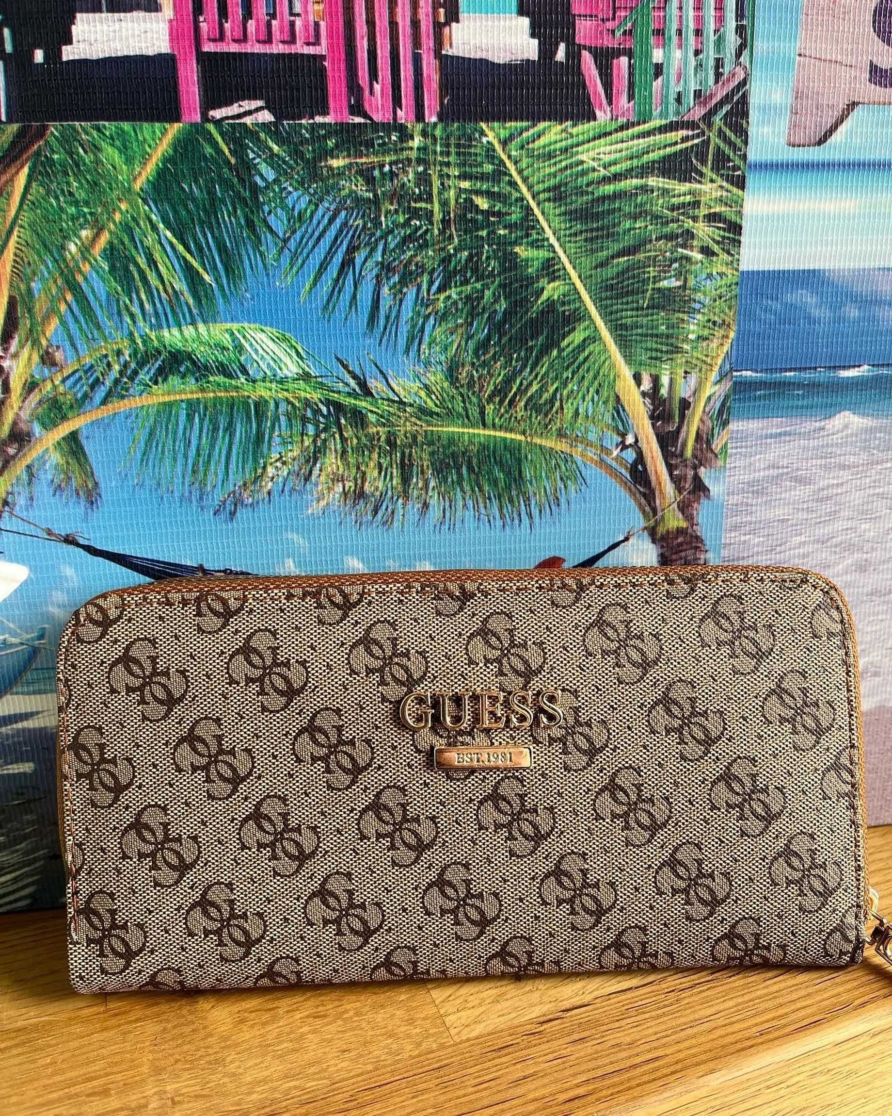 Portfele Damskie Guess Gucci Fendi LV Monogram Premium