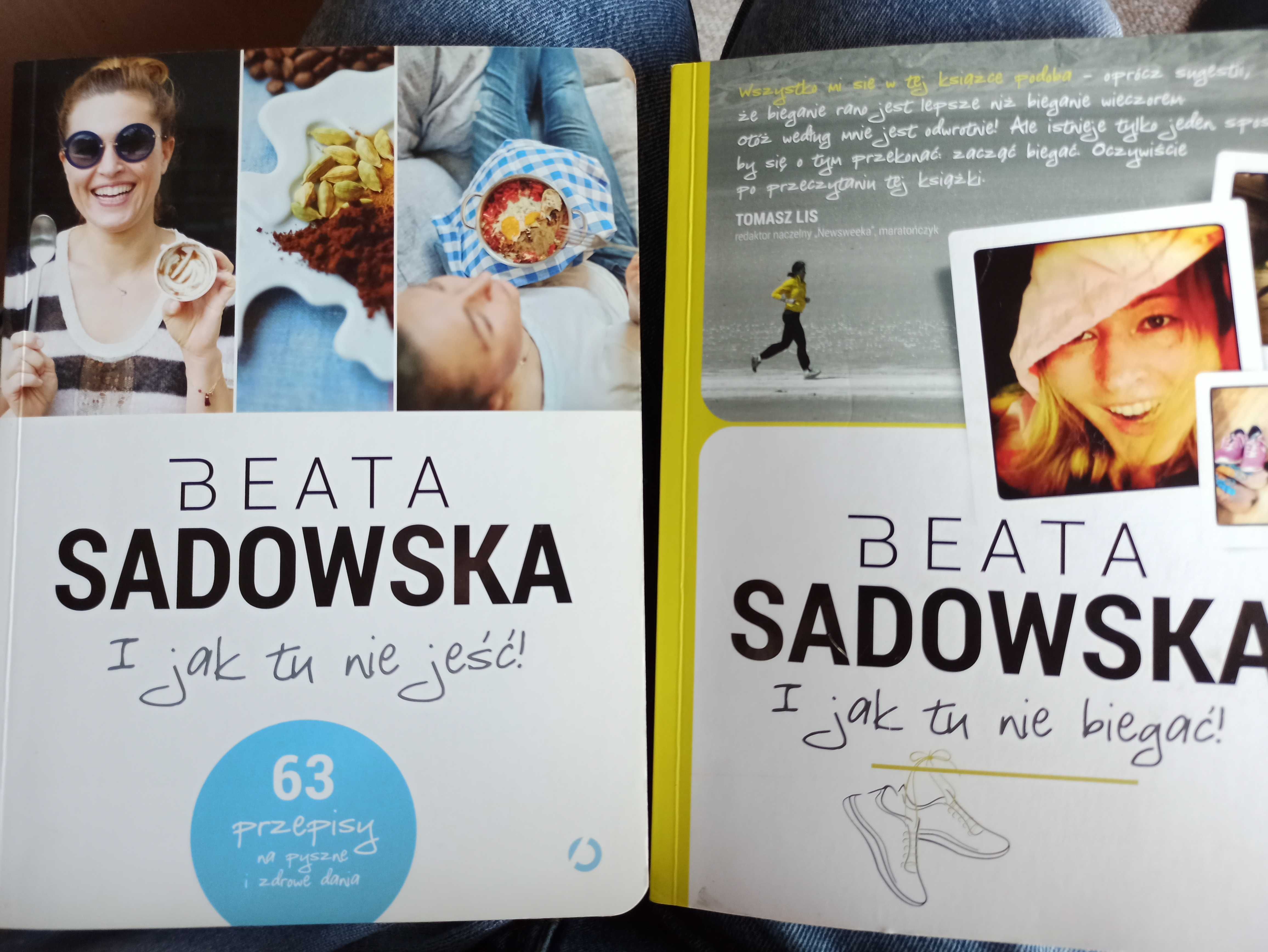 Beata Sadowska dwie książki