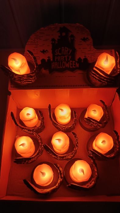 Znicze "Helloween" świecące !